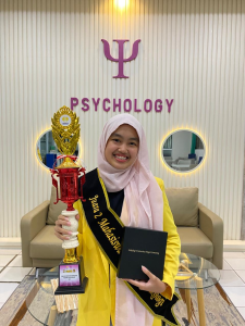 Gambar 3. Kannitha Atalla Sedhe Peraih juara 2 Mapres