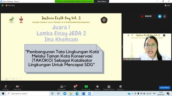 Ima Khomsani Juara 1 Lomba Essai Nasional di Universitas Brawijaya ...