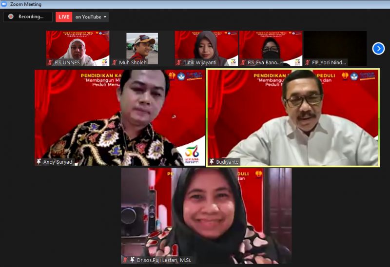 Dr. Budiyanto, SH, M. Hum: Karakter Mahasiswa Adalah Karakter Pancasila ...