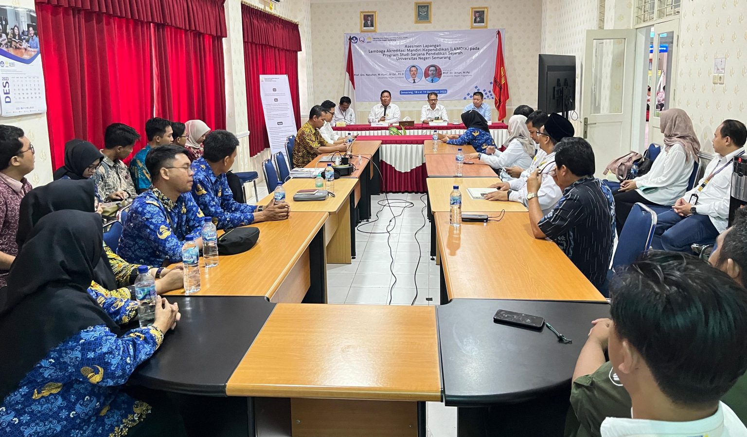 Visitasi Asesor LAMDIK Dalam Rangka Akreditasi Prodi Pendidikan Sejarah ...