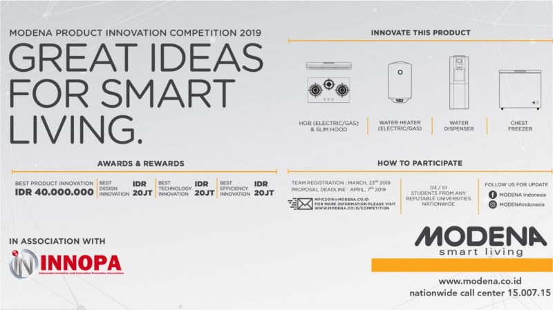 Power Innovation Modena Modena Product Innovation Competition 2019 – Faculty of Engineering