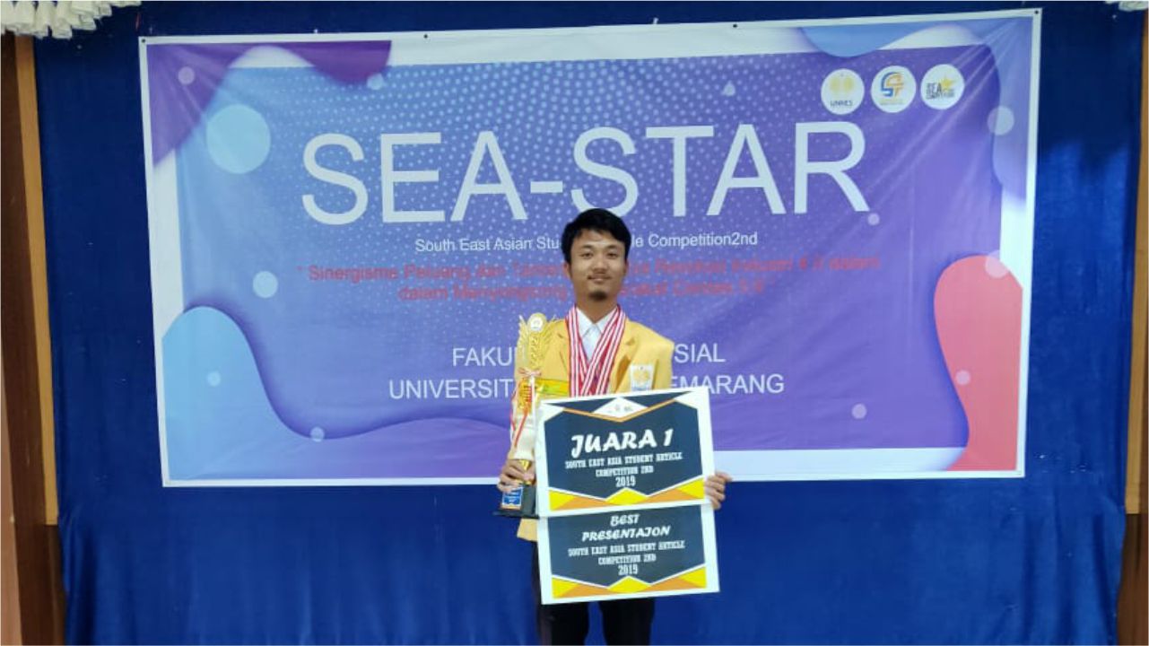 Mahasiswa Teknik Kimia Meraih Juara 1 Best Presenter Dalam Ajang Sea 