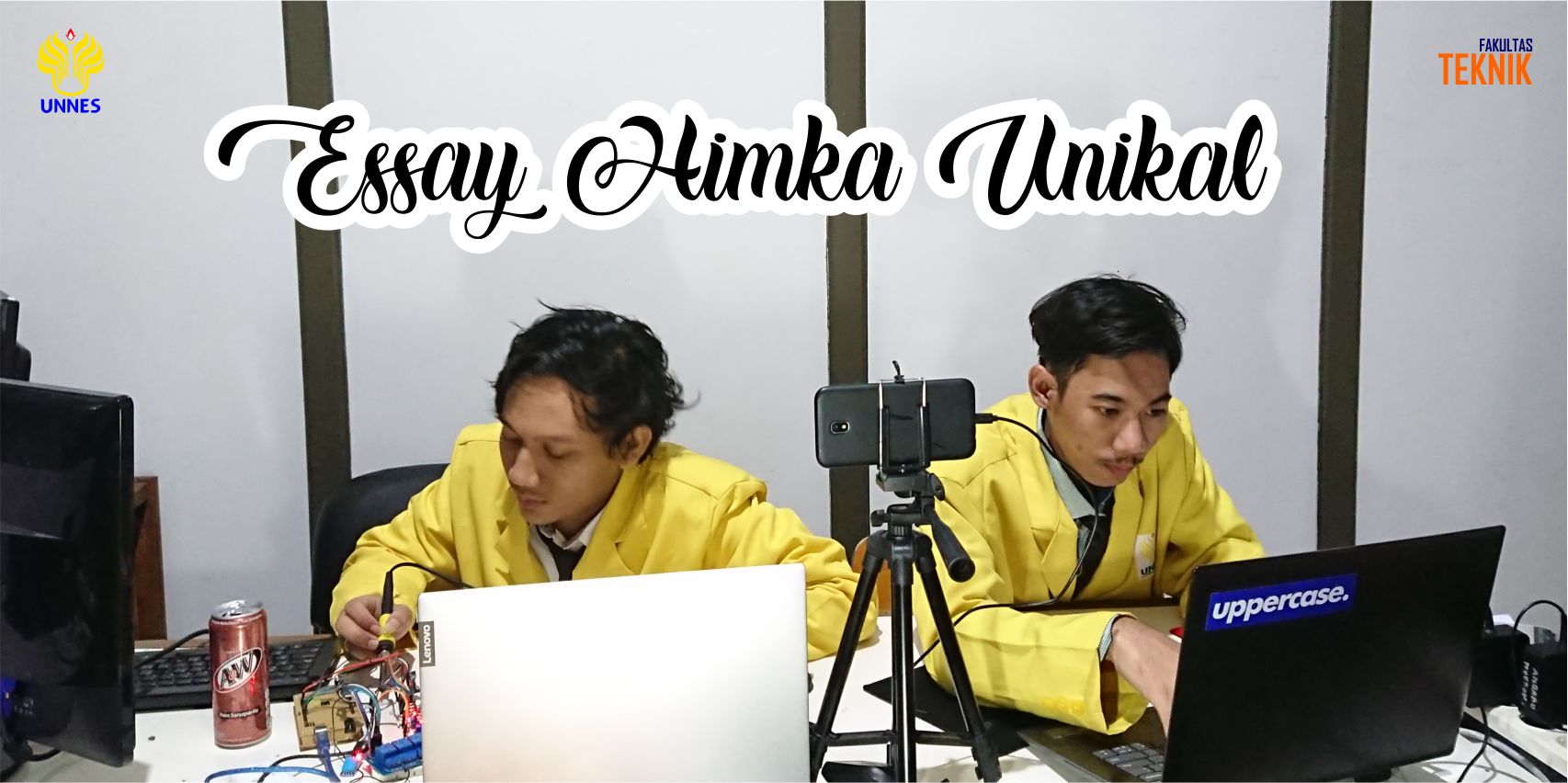 Teknik Elektro Unnes Raih Juara 3 Lomba Essay Nasional Himka Unikal 