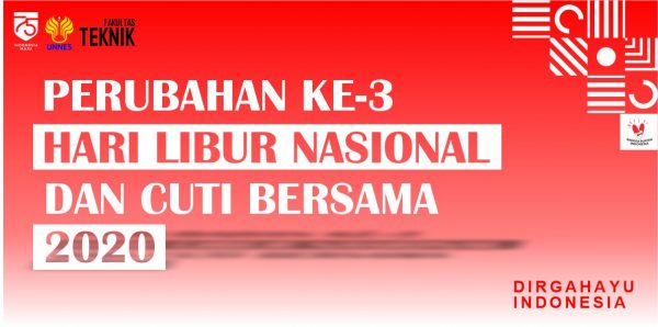 Perubahan Ketiga dan Hari Libur Perubahan Cuti Bersama – Faculty of ...