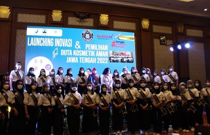 Mahasiswa FT UNNES ikut berpartisipasi menjadi Finalis dalam Pemilihan Duta Kosmetik Aman Jawa Tengah 2022
