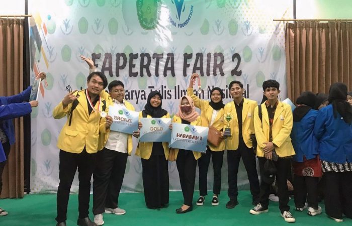 Tim UNNES berhasil mendapatkan Juara Umum LKTI Tingkat Nasional bertajuk Faperta Fair 2 di Lombok, NTB
