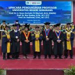 Upacara Pengukuhan Tiga Profesor