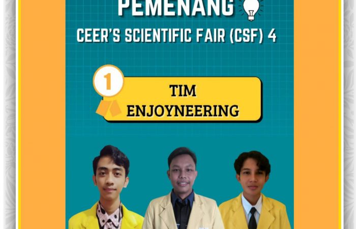 Enjoyneering Juara 1 CSF 2022