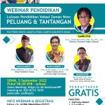 WEBINAR PENDIDIKAN LULUSAN PENDIDIKAN VOKASI ZAMAN NOW: PELUANG & TANTANGAN
