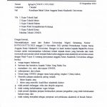 Kesediaan Bakal Calon Anggota Senat Akademik Universitas