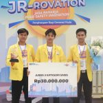 Mahasiswa FT UNNES berhasil meraih Juara 3 pada kejuaraan JR-Rovation Tahun 2022