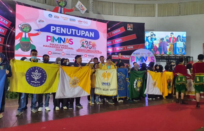 TIM FT UNNES RAIH EMAS PIMNAS 2022