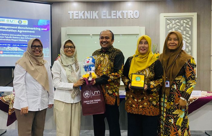 Kunjungan Benchmarking Jurusan Teknik Elektro FT UNNES ke Departemen Teknik Elektro FT UM