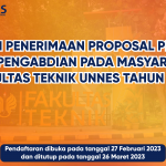 Proposal Penelitian dan Pengabdian pada Masyarakat FT UNNES 2023