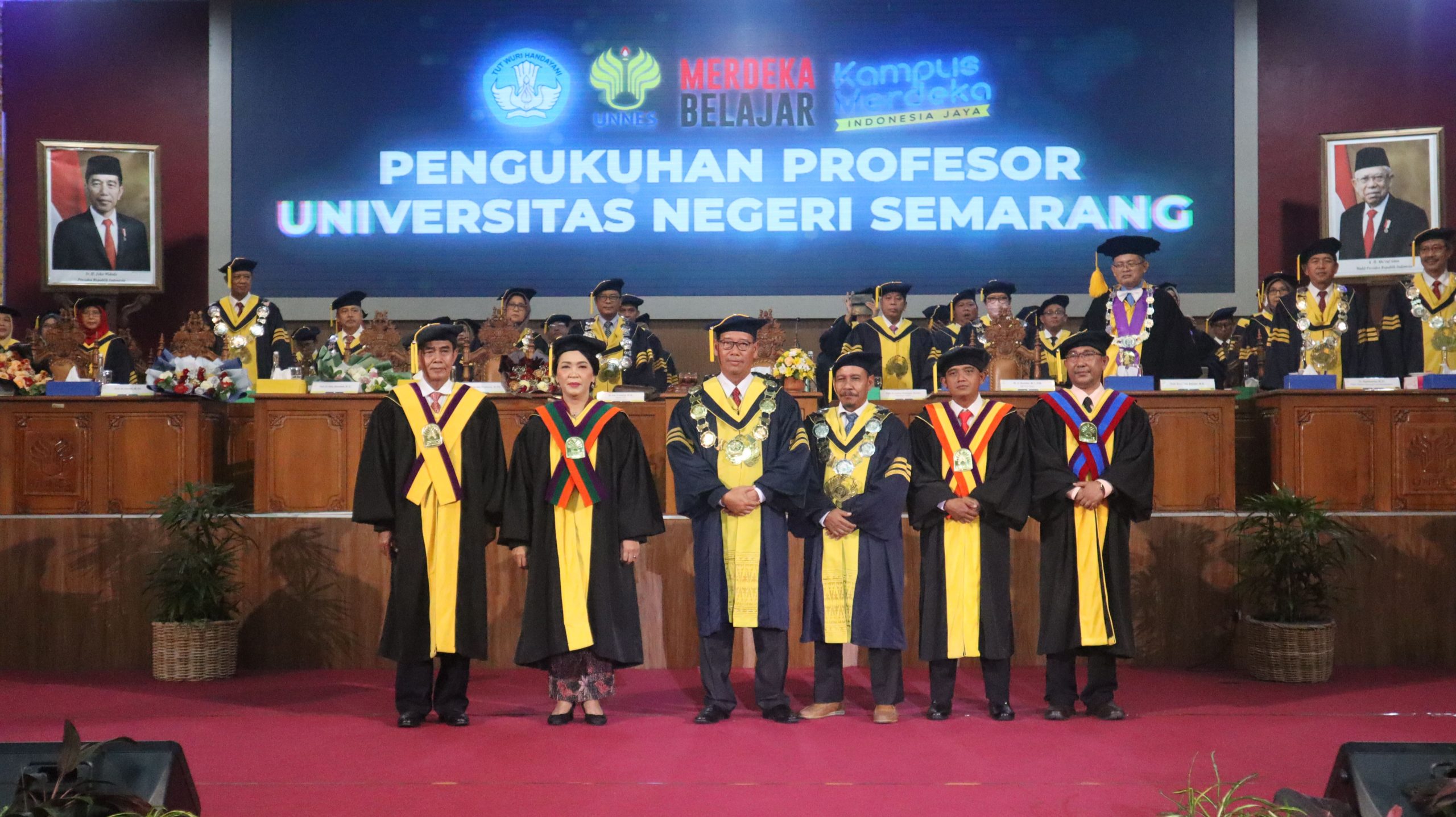 Upacara Pengukuhan Prof Samsudin Anis ST MT PhD