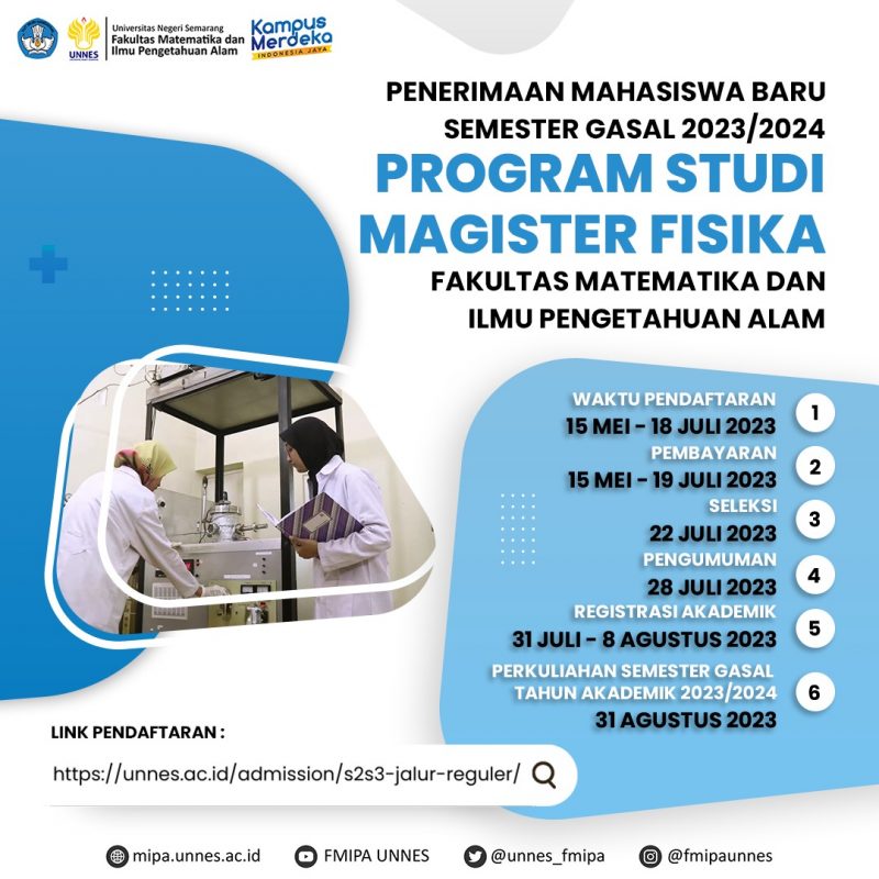 Penerimaan Mahasiswa Baru Semester Gasal 2023/2024 Program Studi ...