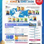 Poster Joint International Conference ICMSE dan ISMEI 2026 di FMIPA UNNES.