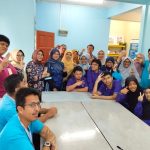 The UNNES team with accompanying teachers and APIM learners after the Leaf to Market training program in Malaysia.
