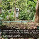 Area hijau dengan penanda IPAL di lingkungan FMIPA UNNES.