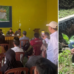 Community conservation outreach and tree planting activities by FMIPA UNNES on the slopes of Mount Ungaran