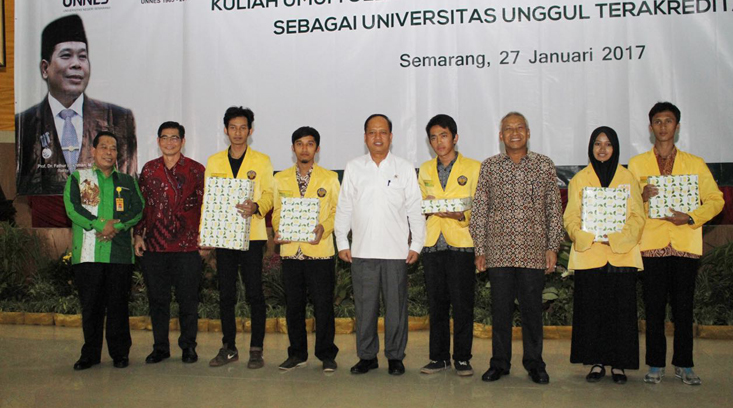 Berprestasi, Lima Mahasiswa UNNES Dapat Penghargaan Menristekdikti