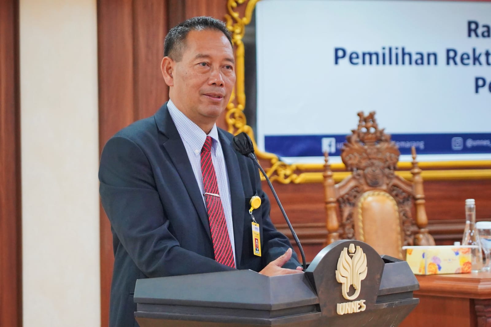 Prof Dr S Martono MSi Terpilih menjadi Rektor UNNES Periode 2022-2026