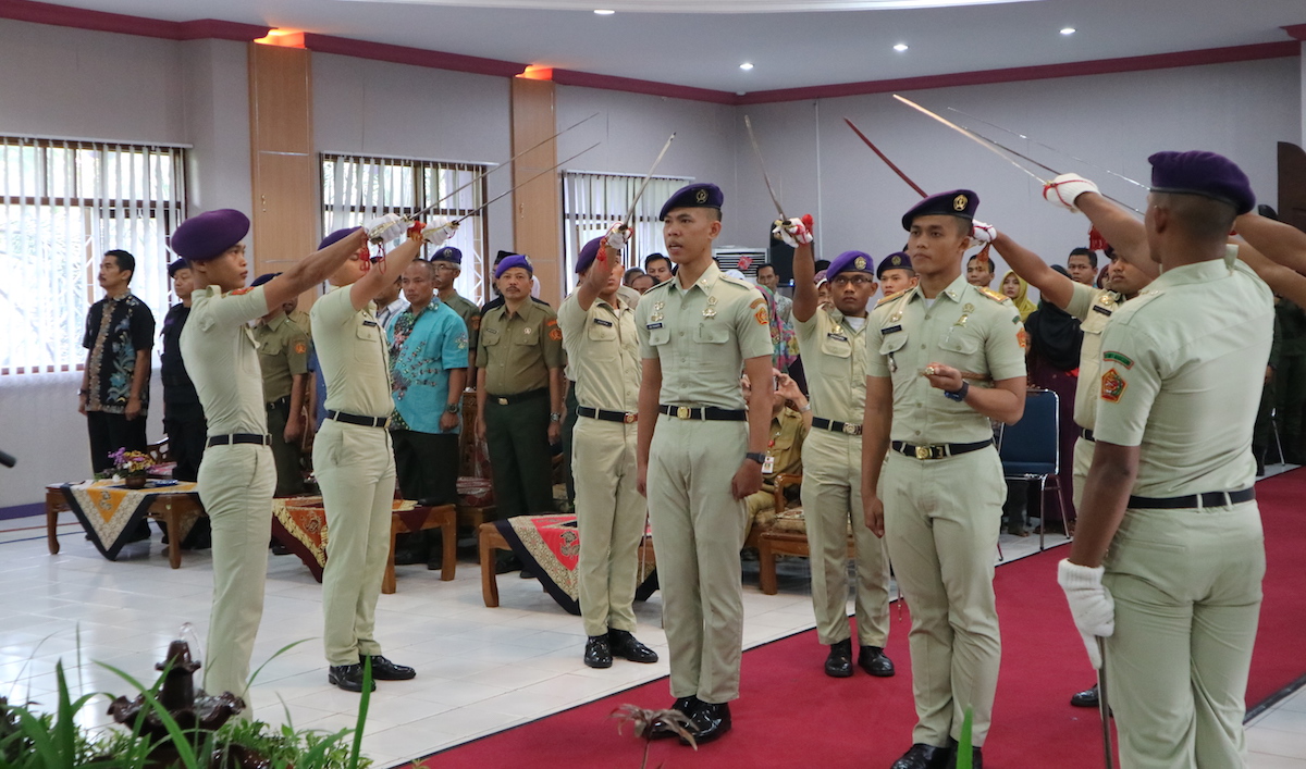 Suto Wijoyo Wisnu Teguh Purnomo menjadi Komandan Menwa 2018