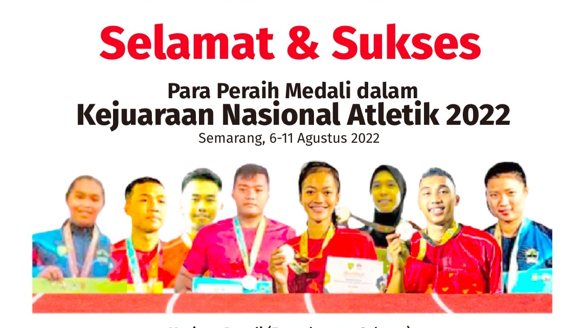 Mahasiswa UNNES Borong Medali Dalam Kejurnas Atletik 2022