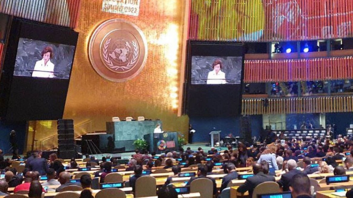 Dosen UNNES Hadiri Transforming Education Summit di Markas PBB Amerika