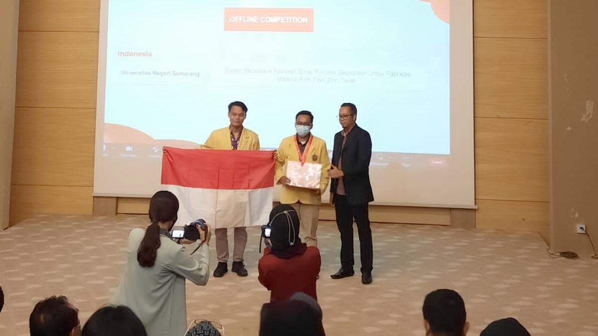 Mahasiswa UNNES Raih Special Awards dan Medali Perunggu pada Ajang World Invention Competition and Exhibition 2022