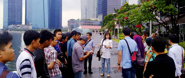 Teknik Arsitektur Unnes Laksanakan Field Study Ke Singapura