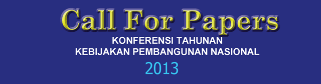 Konferensi Kebijakan Pembangunan Nasional 2013